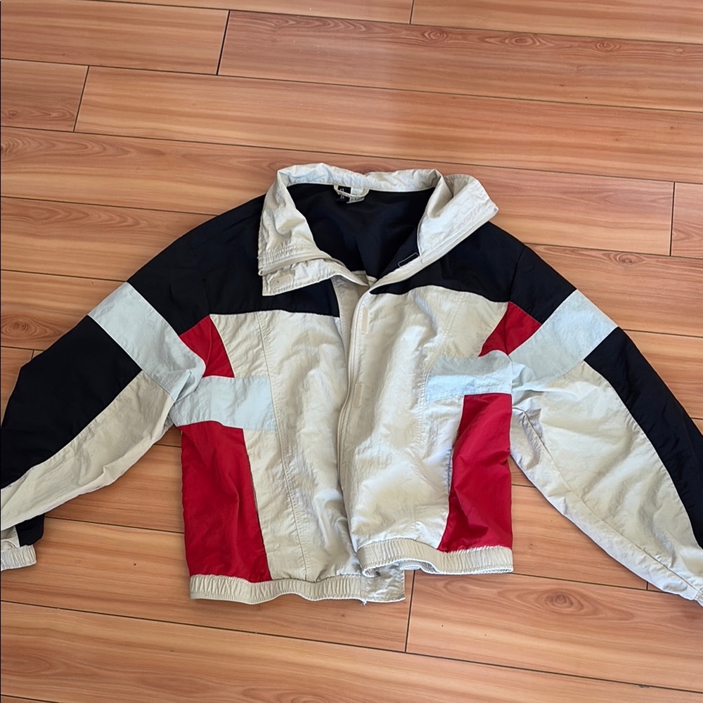 Colorblock Windbreaker Jacket